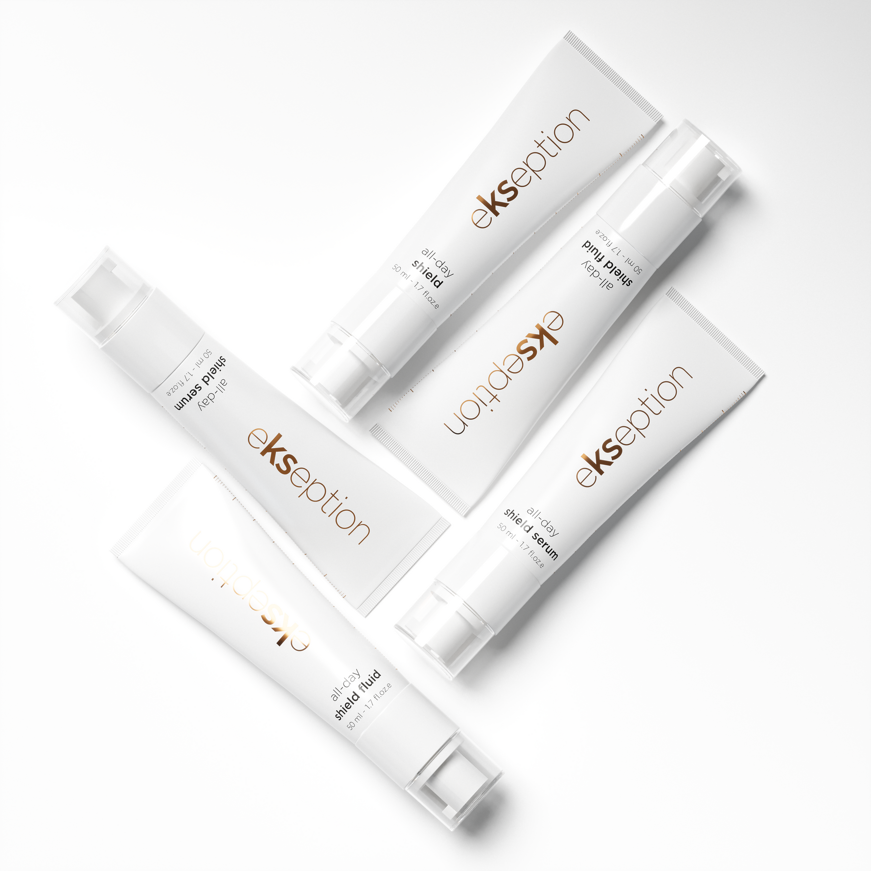All Day Shield SPF50+ ekseption Tubenübersicht 50ml – Sonnenschutz für empfindliche Haut
