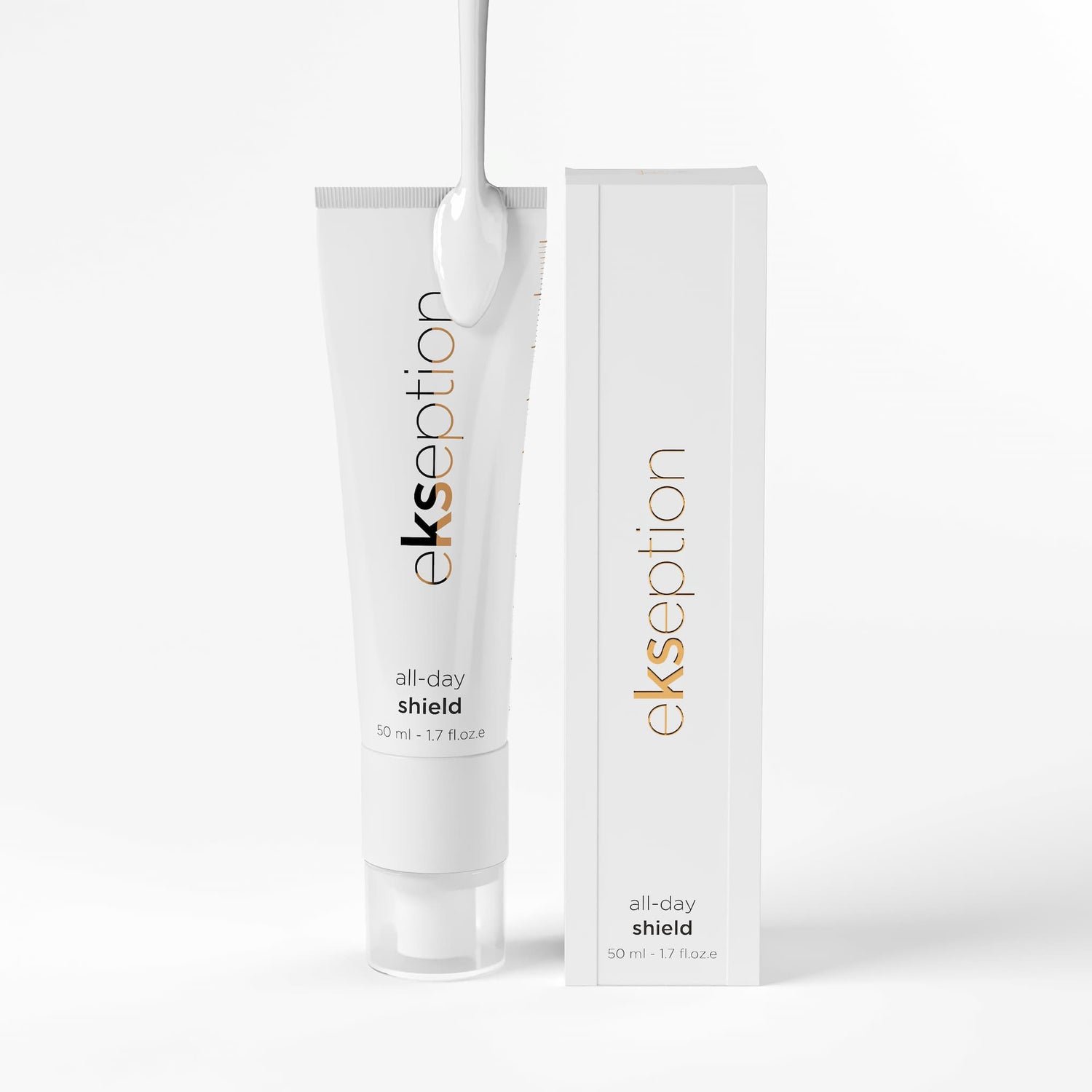 all day Shield SPF50+ ekseption 50 ml sehr hoher Schutz mit Vitamin E