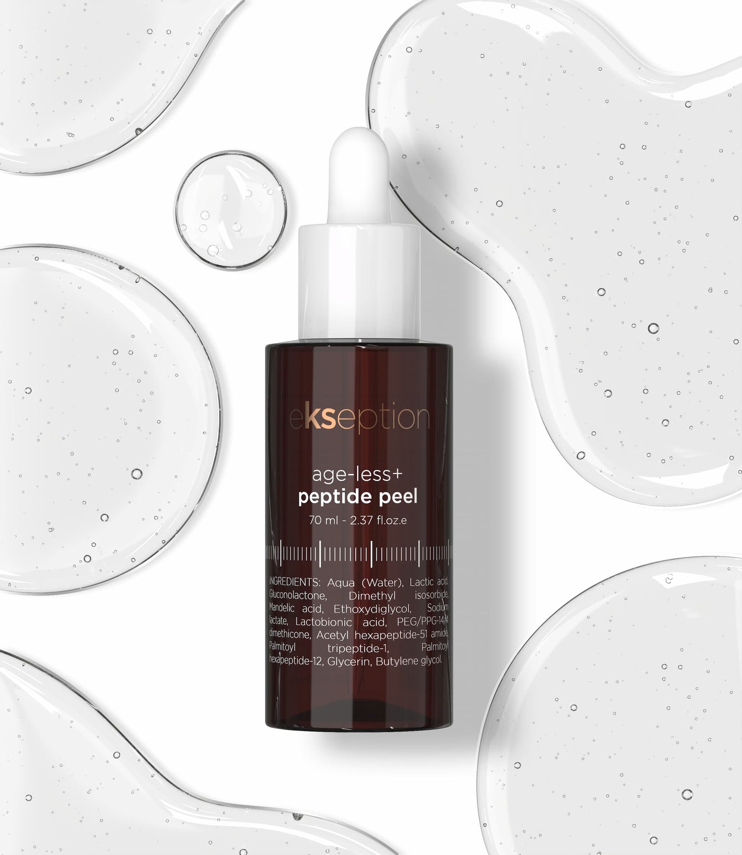 Age less + Peptide Peel zur Behandlung der Zeichen der Hautalterung ekseption 70 ml
