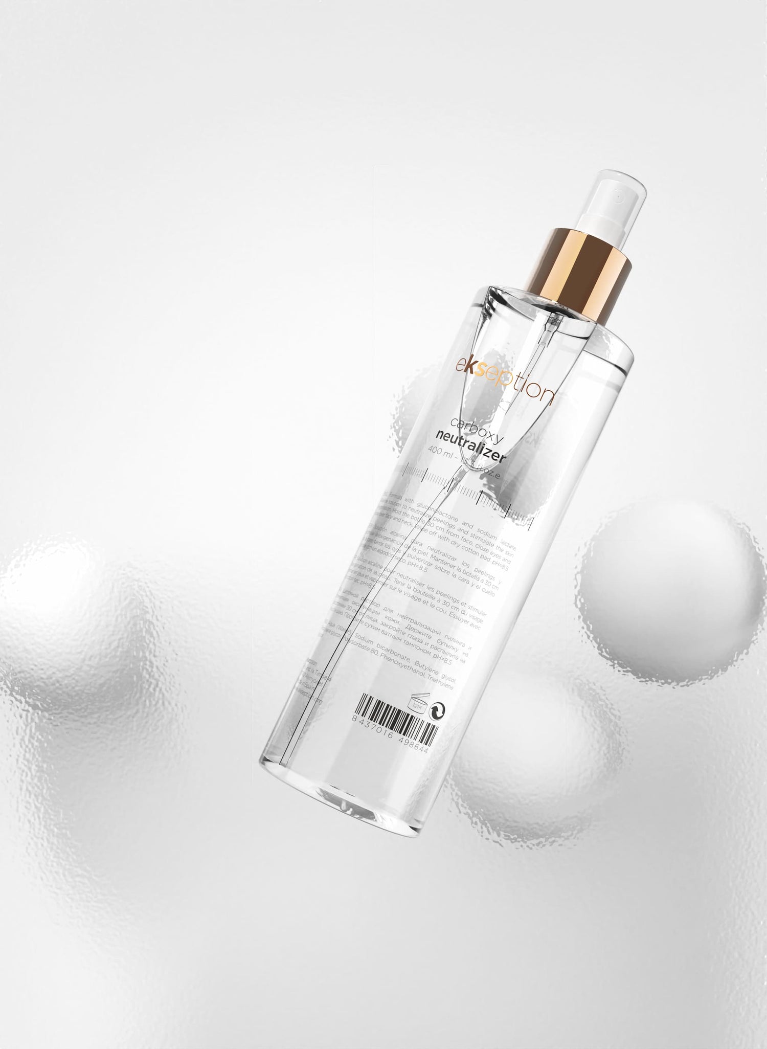 Carboxy neutralizer zur Neutralisierung von AHA- und PHA-Peelings ekseption 400ml
