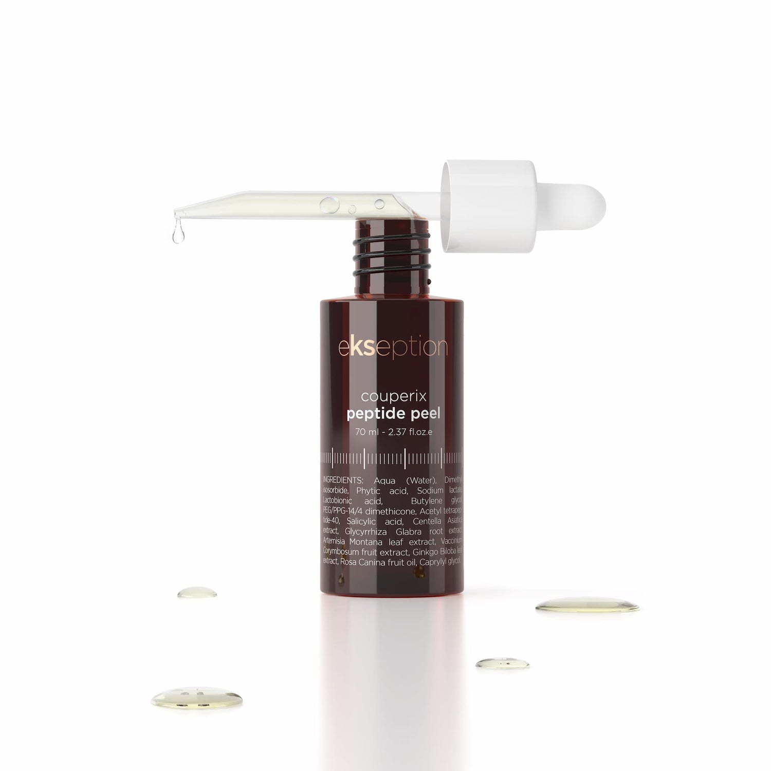 Couperix peptide Peel, Oberflächliches Peeling zur Behandlung von Couperose und Hautrötungen ekseption 70ml