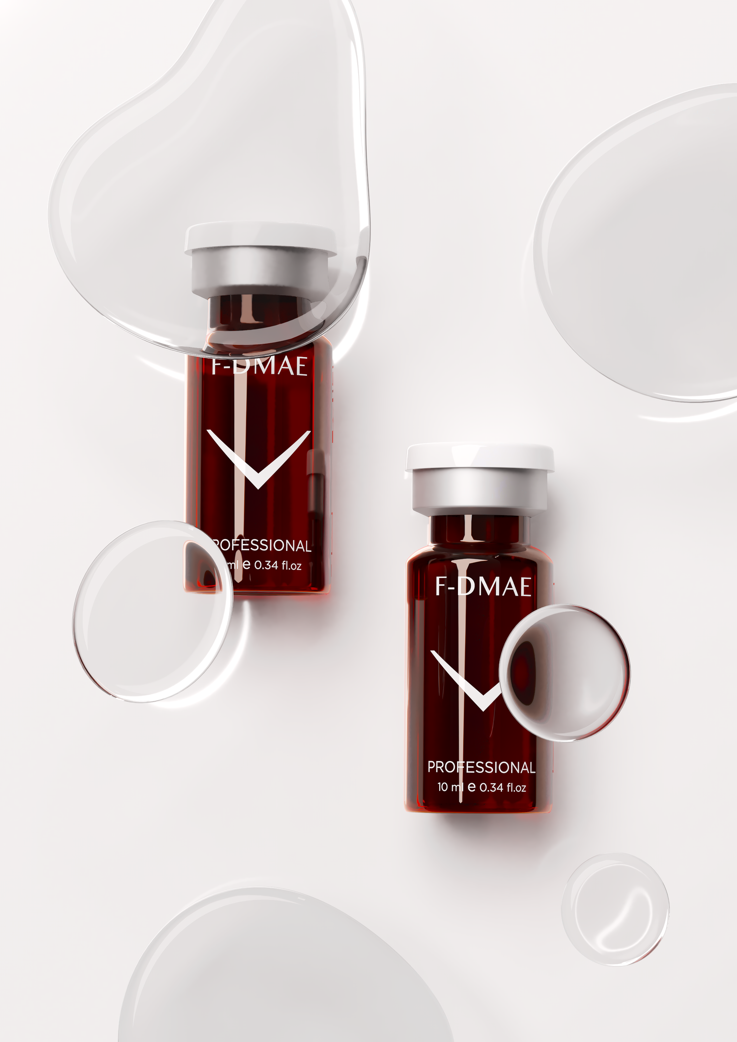 F-DMAE hochreine Wirkstoffe in sterilen Vials natürlicher Lifting-Effekt Fusion Meso 5 x 10ml