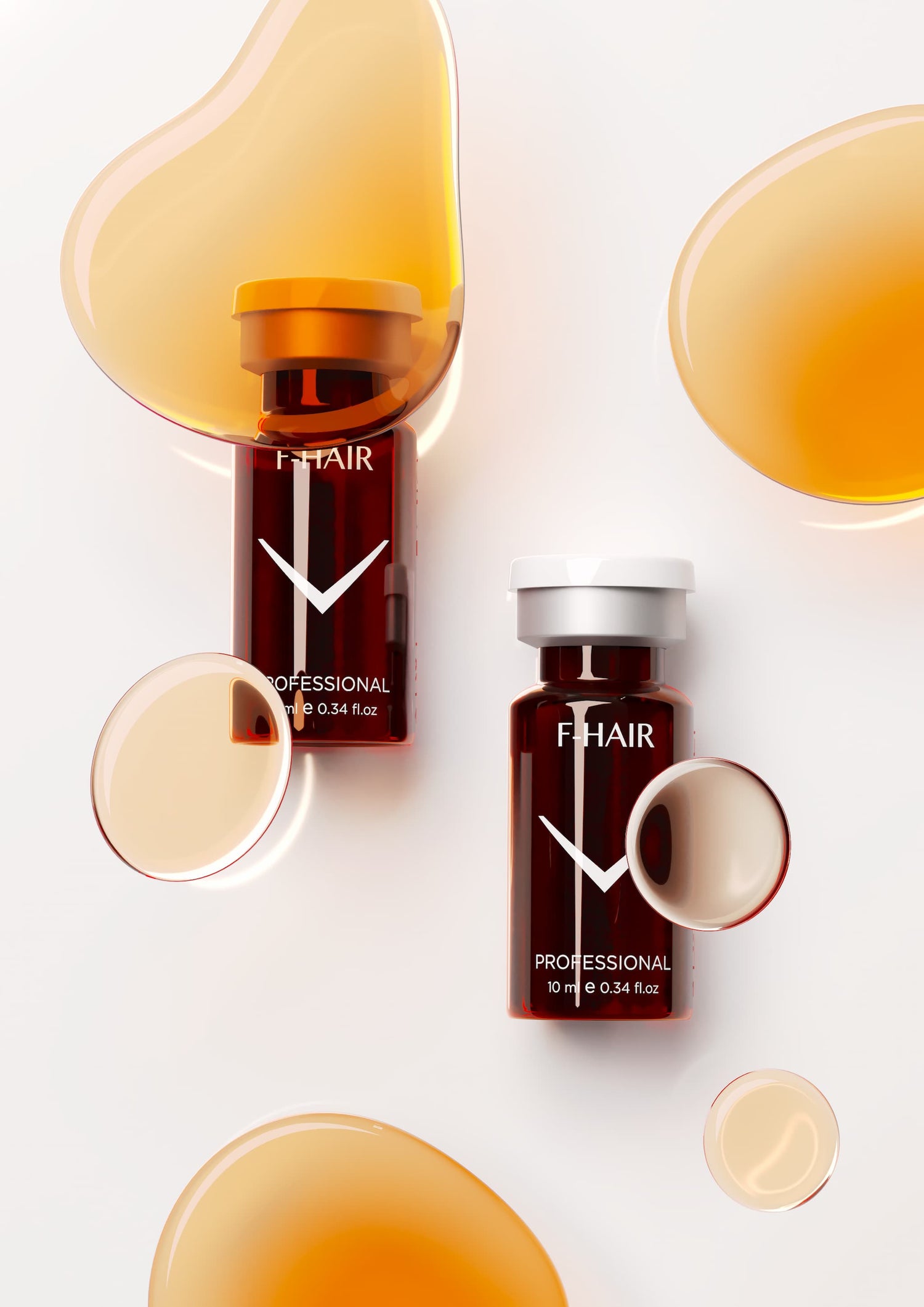 F-Hair hochreine Wirkstoffe in sterilen Vials revitalisierende Behandlung für dünner werdendes Haar Fusion Meso 5 x 10ml