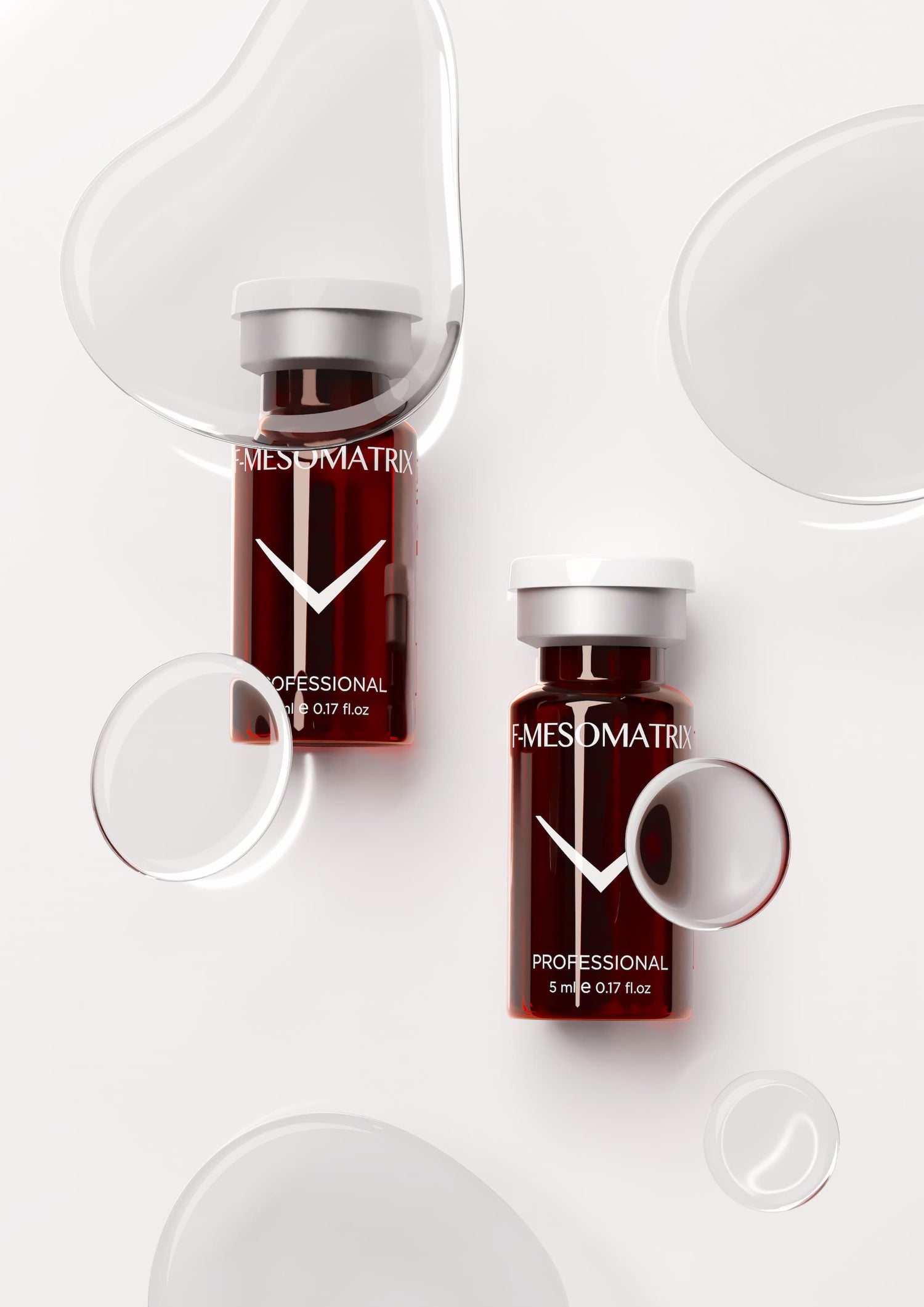 F-Mesomatrix hochreine Wirkstoff in sterilen Vials gegen Narben und Dehnungsstreifen Fusion Meso 5 x 5ml
