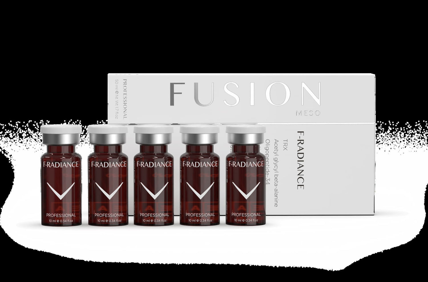 F-Radiance hochreine Wirkstoffe in sterilen Vials hilft bei Melasma Fusion Meso 5 x 10ml