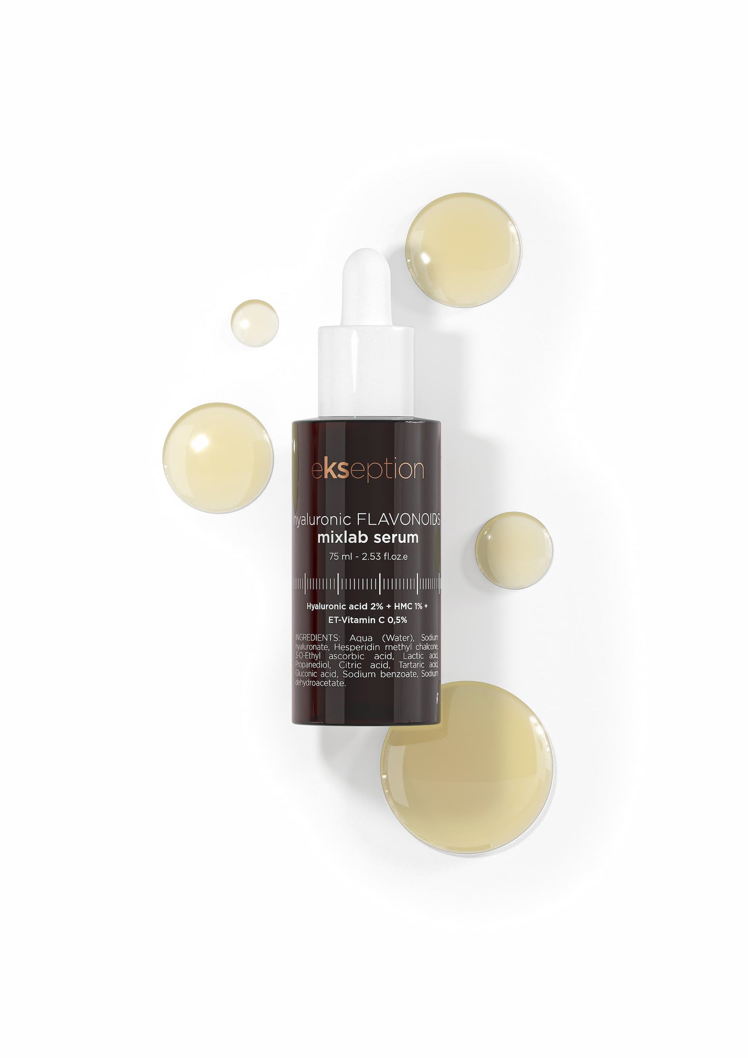 Hyaluronic Flavonoids Serum zur Verbesserung der Mikrozirkulation ekseption 75ml