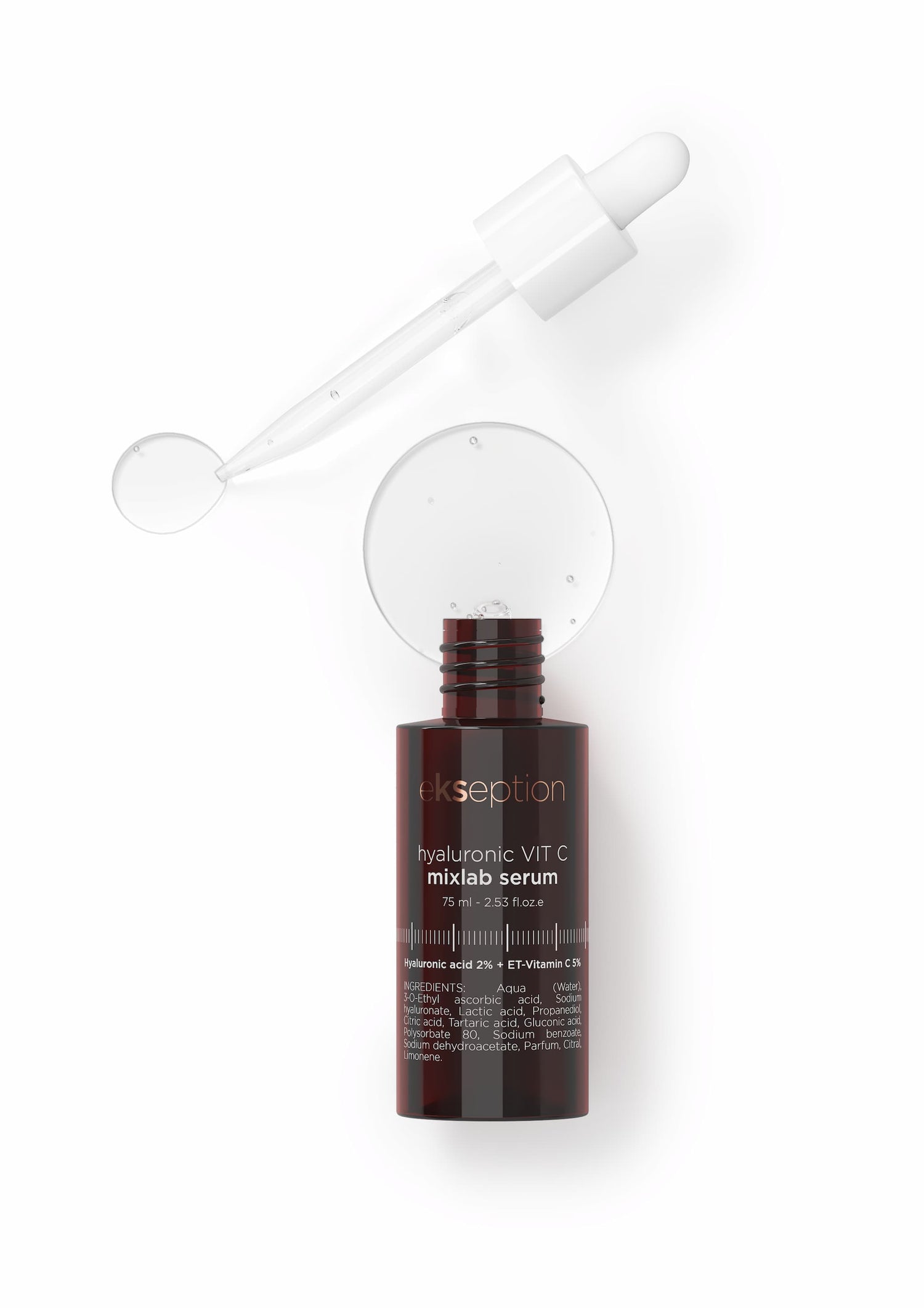 Hyaluronic VIT C der ideale Kollagen-Booster Serum ekseption 75ml