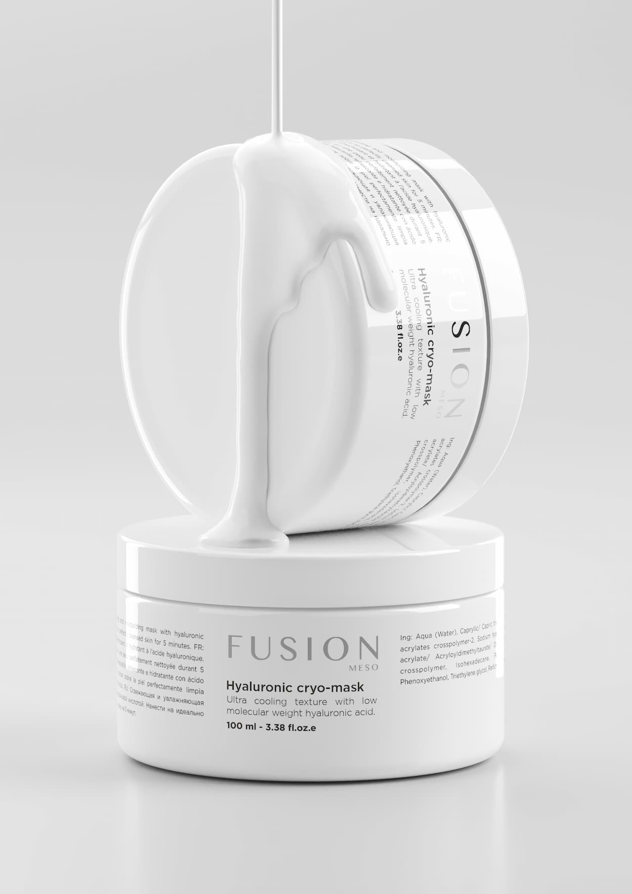 Hyaluronic Cryo Mask Frischekick für Ihre Haut Fusion Meso 100 ml