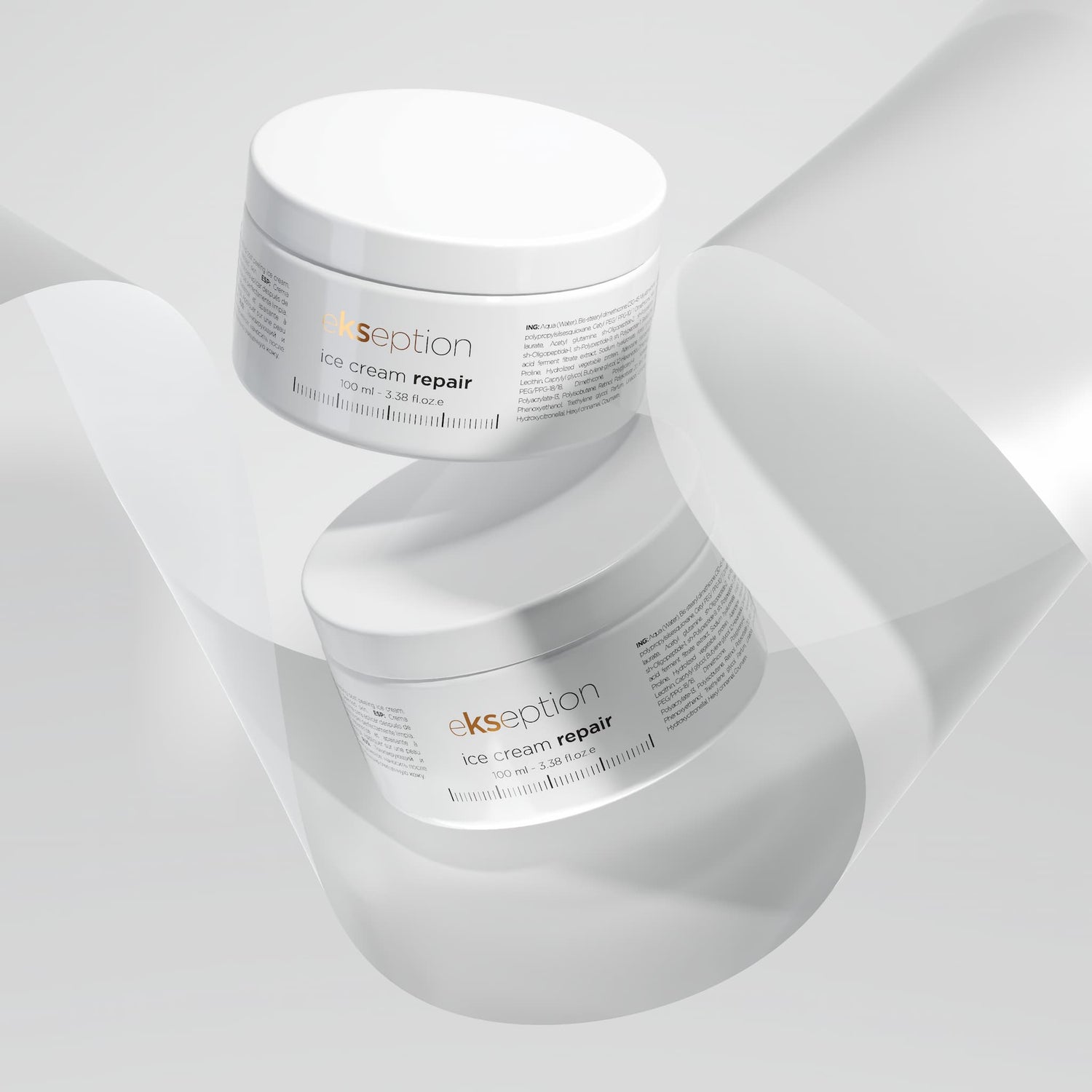 Ice Creme repair regenerierende & kühlende Nachpflege  ekseption 100 ml