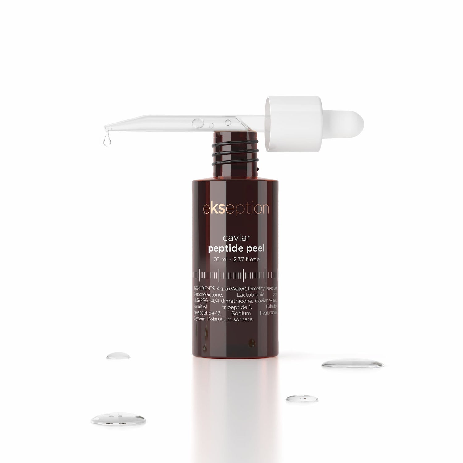 Caviar Peptide Peel für reife und sehr sensible Hauttypen ekseption 70ml