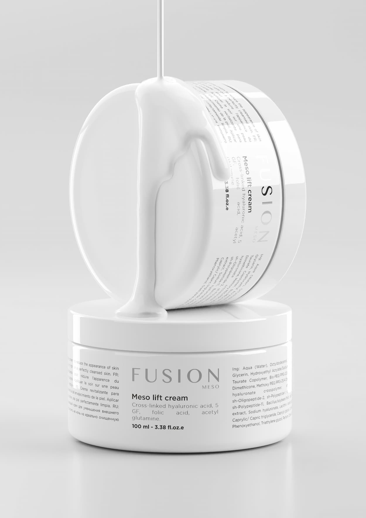 Meso Lift Creme PRO strafft und festigt Fusion Meso 100 ml