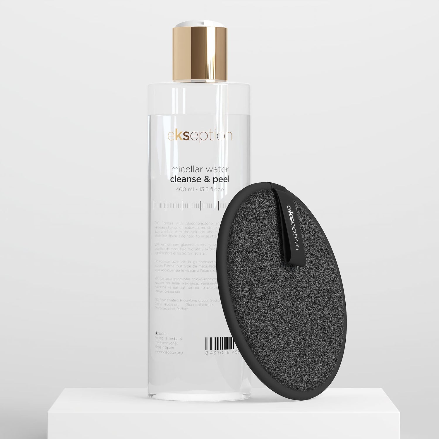 Micellar water cleanse & peel ekseption 400 ml
