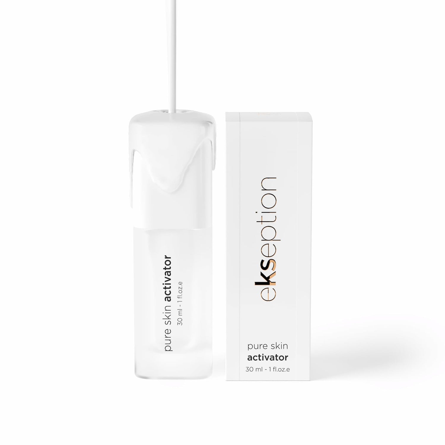 pure skin activator Nachtpflege für fettige Haut ekseption 30ml