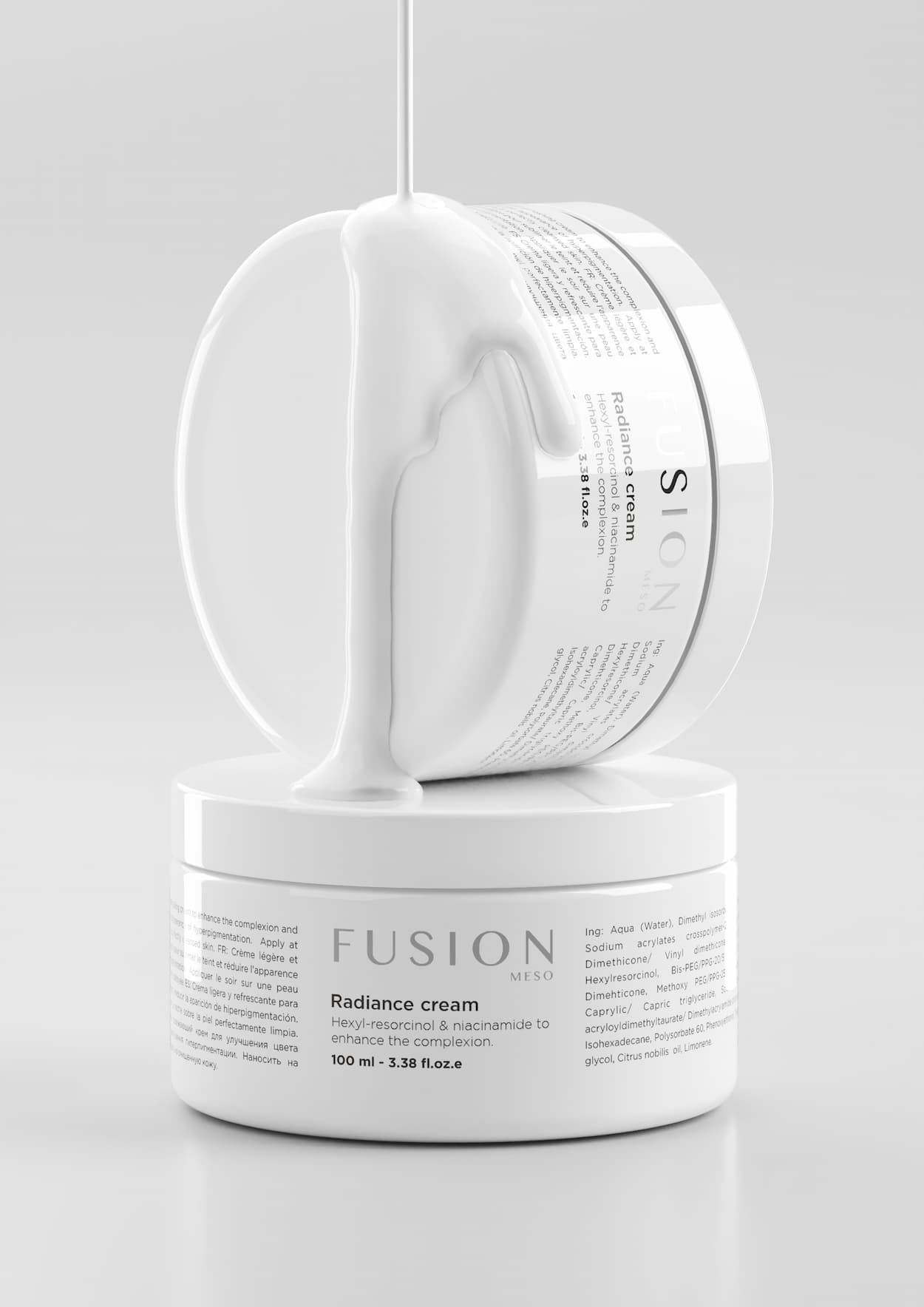 Radiance Creme PRO reduziert die Pigmentierung Fusion Meso 100 ml