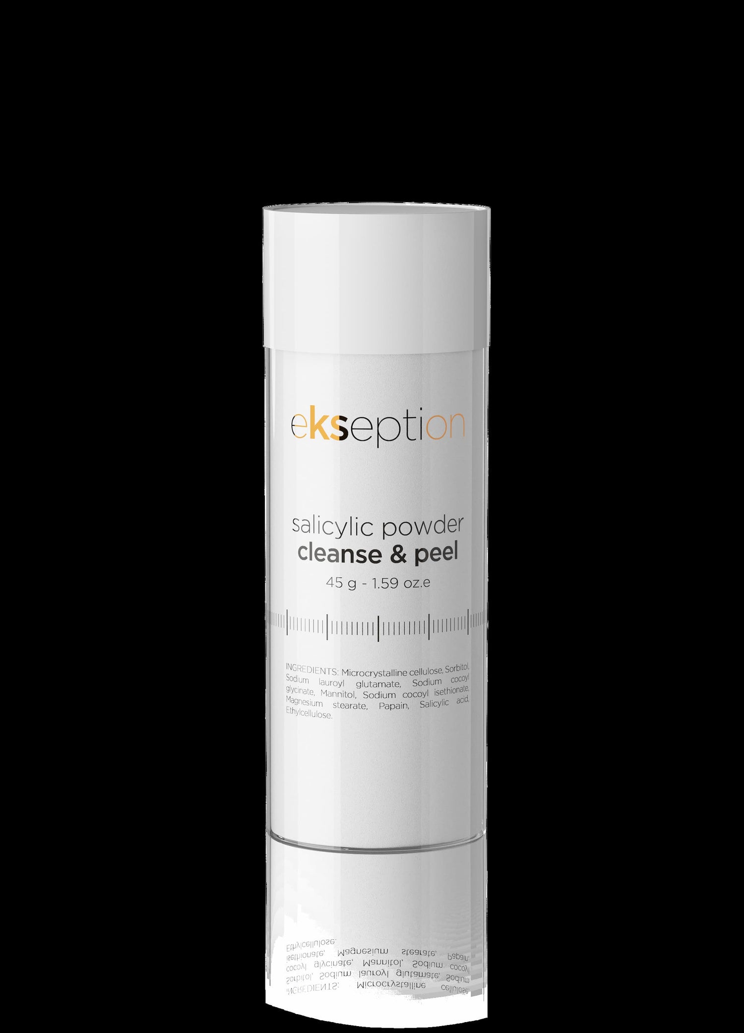 salicylic powder cleanse & peel Sanftes Enzympeeling ekseption 45g