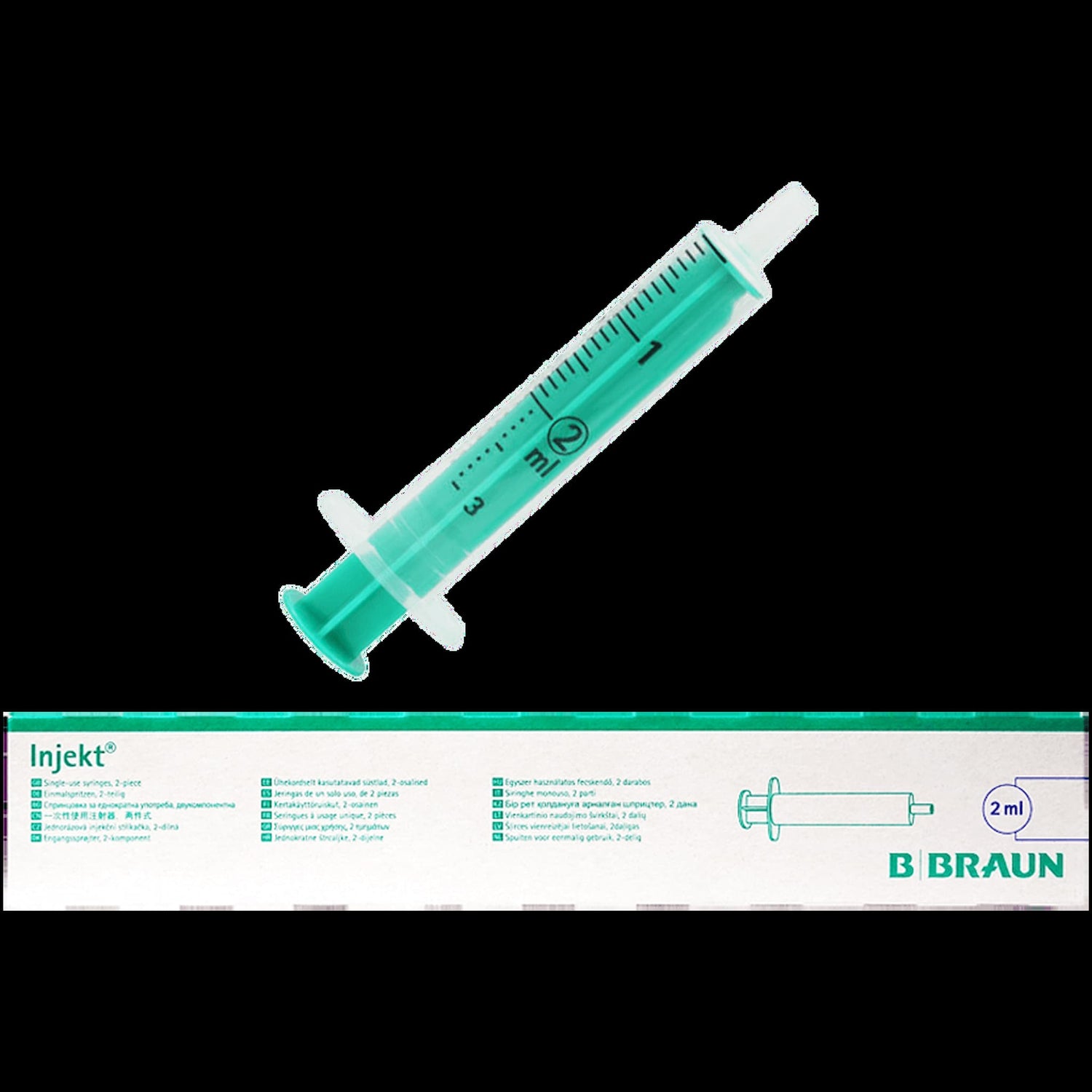 Einmalspritze B. Braun Luer 2 ml – Präzise, sicher und zuverlässig 100 Stück